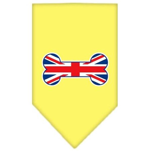 Unconditional Love Bone Flag UK  Screen Print Bandana Yellow Small UN757800